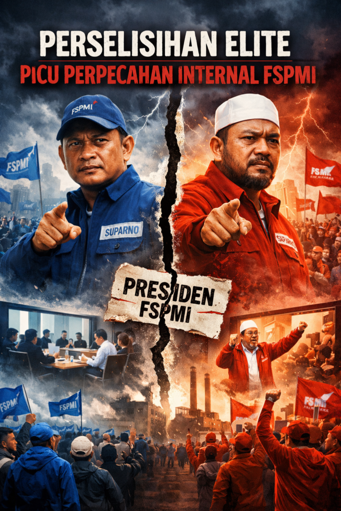 Perselisihan Elite Picu Perpecahan Internal FSPMI image