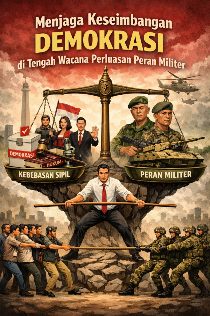 Menjaga Keseimbangan Demokrasi di Tengah Wacana Perluasan Peran Militer image