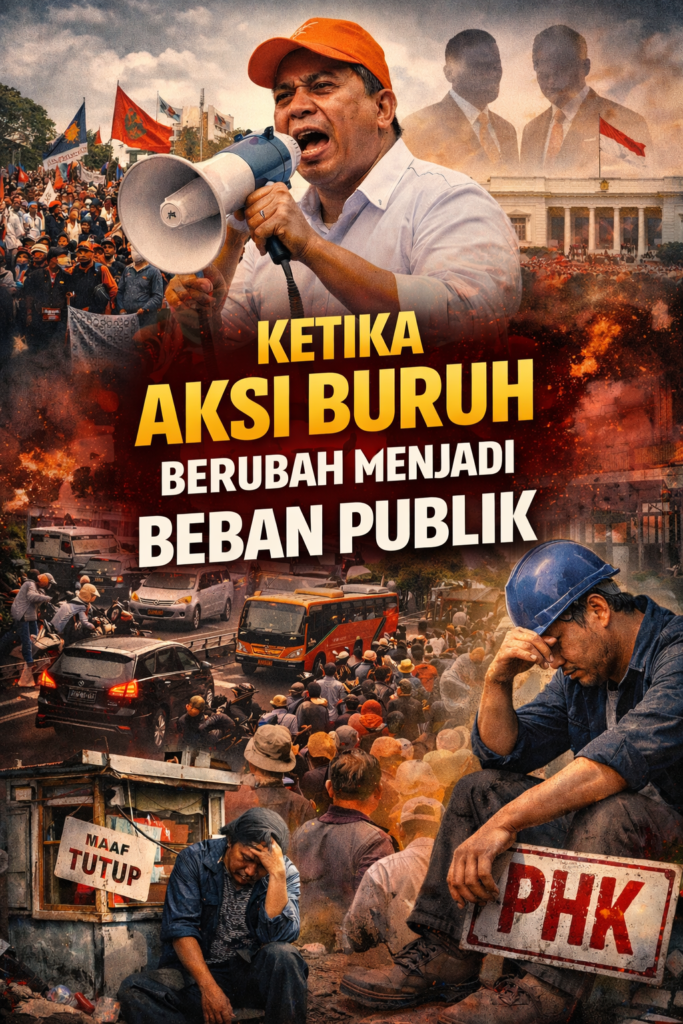 Aksi Buruh dan Dampaknya bagi Kepentingan Publik image
