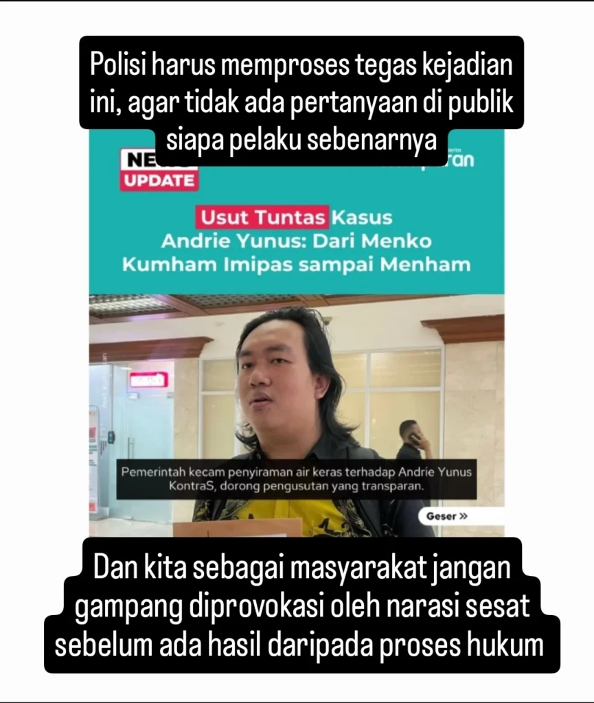 segera!! penegak hukum harus mengusut tuntas agar tidak ada timbul pertanyaan publik dan narasi (12)