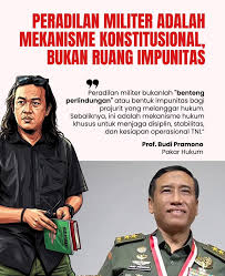 Peradilan Militer: Mekanisme Konstitusional, Bukan Ruang Impunitas image